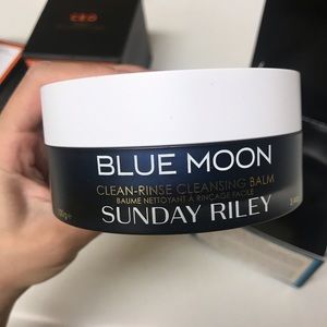 Sunday Riley blue moon clean rinse cleansing balm